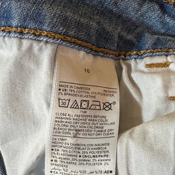 Old Navy Women's Skinny Jeans in Denim Blue Size 10 - Picture 4 of 4